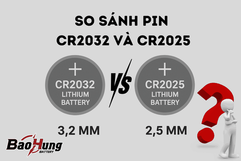 So Sánh Pin CR2032 Và CR2025 Trong Smartkey – Nên Dùng Loại Nào?