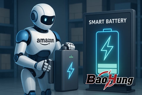 Amazon Phát Triển Robot Dùng Pin Thông Minh – Bước Tiến Mới Trong Tự Động Hóa
