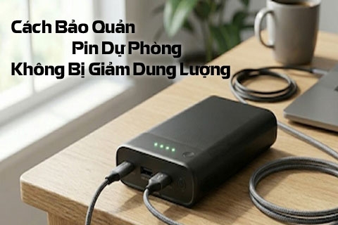 Cách Bảo Quản Pin Dự Phòng Để Không Bị Giảm Dung Lượng Theo Thời Gian