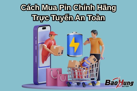 Cách Mua Pin Chính Hãng Trực Tuyến An Toàn