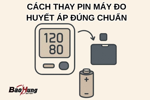 Cách Thay Pin Cho Máy Đo Huyết Áp Điện Tử Đúng Chuẩn