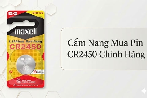Cẩm Nang Mua Pin CR2450 Chính Hãng: Địa Chỉ Uy Tín Và Cách Phân Biệt Pin Chuẩn