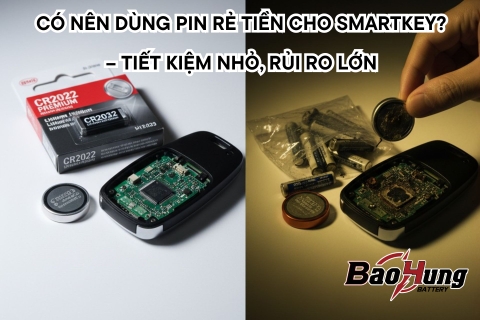Có Nên Dùng Pin Rẻ Tiền Cho Smartkey? – Tiết Kiệm Nhỏ, Rủi Ro Lớn