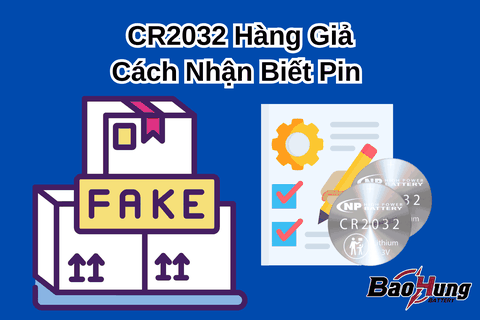CR2032 Hàng Giả – Cách Nhận Biết Pin Nhái Đơn Giản