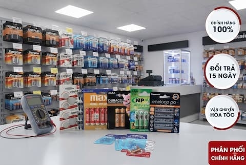Đại Lý Pin Sỉ Tại TP.HCM – Nhập Linh Hoạt Từng Mã, Nhiều Thương Hiệu