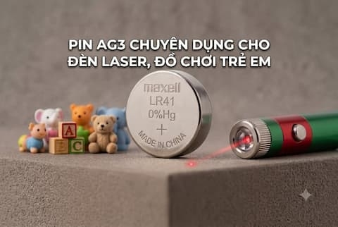 Địa Chỉ Bán Pin AG3 Chuyên Dụng Cho Đèn Laser, Đồ Chơi Trẻ Em