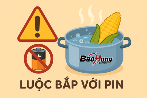 Sự Thật Về Lời Đồn Luộc Bắp Với Pin Làm Ngọt Bắp