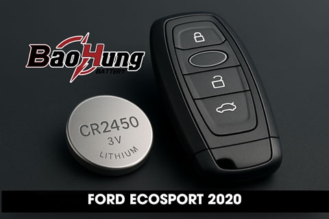 Pin CR2450 Cho Smartkey Ford EcoSport 2020: Chọn Đúng – Thay Nhanh – Dùng Bền