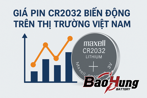 Giá Pin CR2032 Biến Động Trên Thị Trường Việt Nam