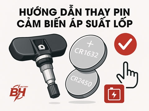 Hướng Dẫn Thay Pin Cảm Biến Áp Suất Lốp – Đơn Giản Và An Toàn