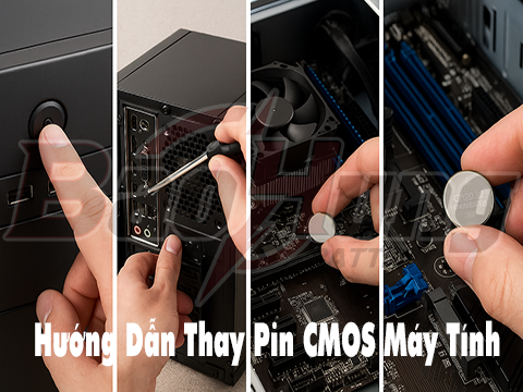 Hướng Dẫn Thay Pin CMOS Máy Tính Đơn Giản Tại Nhà – Pin Bảo Hùng