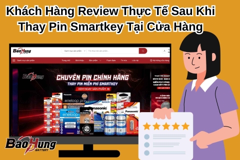 Khách Hàng Review Thực Tế Sau Khi Thay Pin Smartkey Tại Cửa Hàng