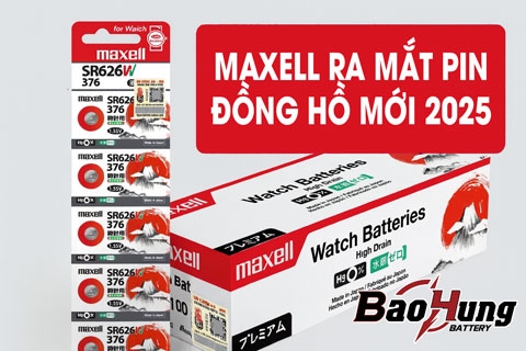 Maxell Chuẩn Bị Ra Mã Pin Đồng Hồ Mới Cao Hơn SW?