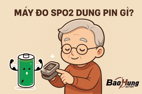 Máy Đo SPO2 Dùng Pin Gì? Cẩm Nang Chọn Pin Chuẩn Cho Kết Quả Chính Xác