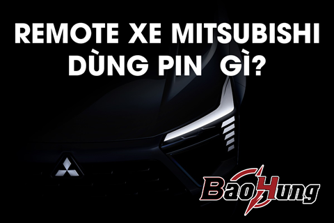 Các Loại Xe Của Mitsubishi Và Pin Smartkey Phù Hợp