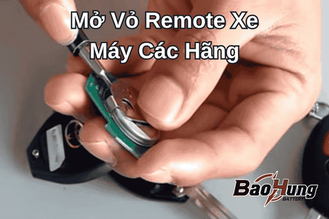 Mở Vỏ Remote Xe Máy Các Hãng