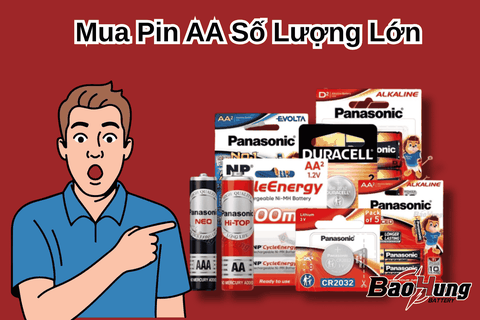Mua Pin AA Số Lượng Lớn
