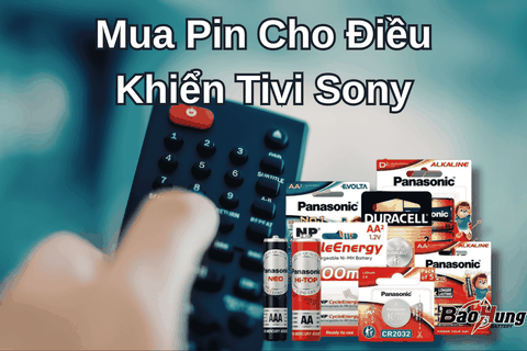 Mua Pin Cho Điều Khiển Tivi Sony