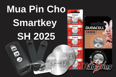Mua Pin Cho Smartkey SH 2025