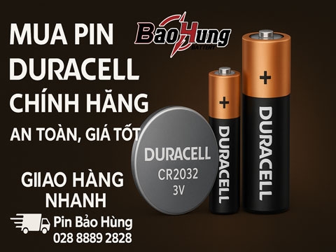 Pin Duracell – Sự Lựa Chọn Hoàn Hảo Cho Thiết Bị Của Bạn