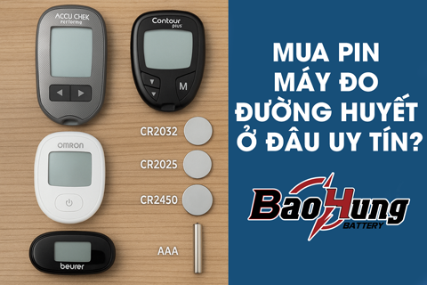 Mua Pin Máy Đo Đường Huyết Ở Đâu Uy Tín? – Gợi Ý Địa Chỉ Tốt Nhất