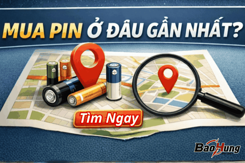 Mua Pin Ở Đâu Gần Nhất?