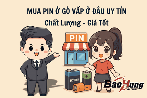 Mua Pin Ở Gò Vấp Ở Đâu Uy Tín, Chất Lượng Và Giá Tốt Nhất?