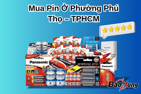 Mua Pin Ở Phường Phú Thọ – TPHCM