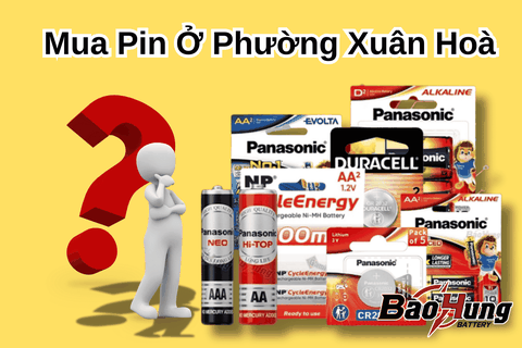 Mua Pin Ở Phường Xuân Hoà