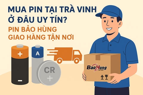 Mua Pin Tại Trà Vinh Ở Đâu Uy Tín? – Pin Bảo Hùng Giao Hàng Toàn Quốc