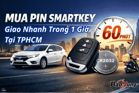 Mua Pin Smartkey Giao Nhanh 1 Giờ Tại TP.HCM