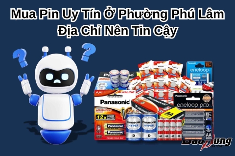 Mua Pin Uy Tín Ở Phường Phú Lâm – Địa Chỉ Nên Tin Cậy