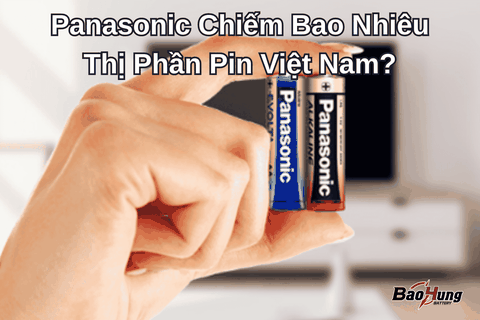 Panasonic Chiếm Bao Nhiêu Thị Phần Pin Việt Nam?