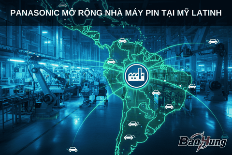 Panasonic Mở Rộng Nhà Máy Pin Tại Mỹ Latinh – Bước Tiến Chiến Lược Trong Kỷ Nguyên Năng Lượng Xanh