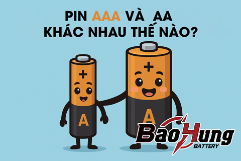 Pin AAA Và AA Khác Nhau Thế Nào? So Sánh Chi Tiết