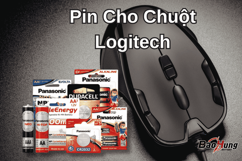 Pin Cho Chuột Logitech