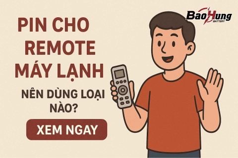 Pin Cho Remote Máy Lạnh – Nên Dùng Loại Nào?