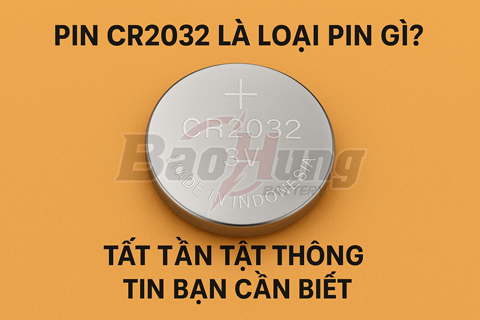 Pin CR2032 Là Loại Pin Gì? Tất Tần Tật Thông Tin Bạn Cần Biết