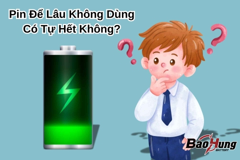 Pin Để Lâu Không Dùng Có Tự Hết Không? Sự Thật Bạn Cần Biết