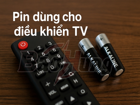 Nên Dùng Loại Pin Nào Cho Điều Khiển TV? Mua Ở Đâu Uy Tín?