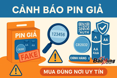Pin Giả, Pin Nhái Tràn Ngập Online: Người Dùng Cần Làm Gì?