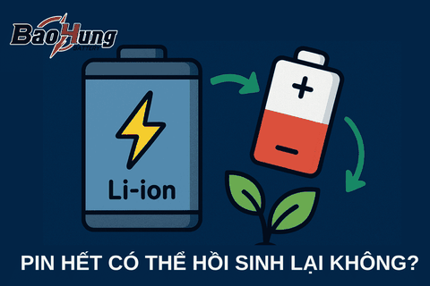 Pin Hết Có Thể Hồi Sinh Lại Được Không?