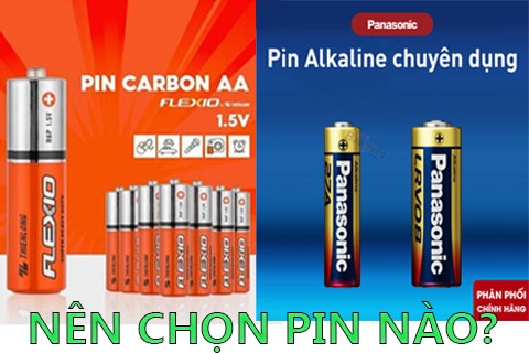 Phân Biệt Pin Alkaline Và Pin Carbon: Khi Nào Nên Dùng Loại Nào?