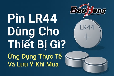 Pin LR44 Dùng Cho Thiết Bị Gì? Ứng Dụng Thực Tế Và Lưu Ý Khi Mua