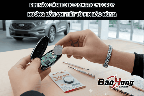 Pin Nào Dành Cho Smartkey Ford? Hướng Dẫn Chi Tiết Từ Pin Bảo Hùng
