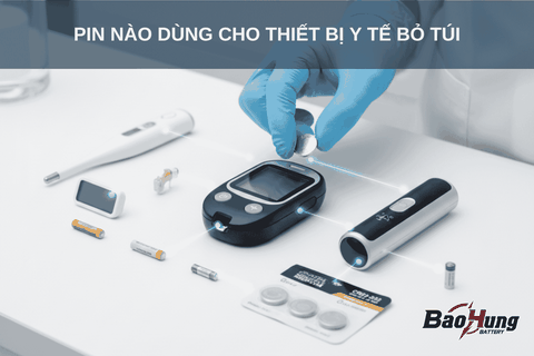 Pin Nào Dùng Cho Thiết Bị Y Tế Bỏ Túi?