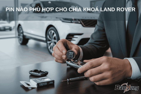 🔋 Pin Nào Phù Hợp Cho Chìa Khóa Land Rover?