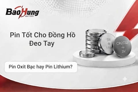 So Sánh Pin Lithium Và Pin Silver Oxide: Loại Nào Tốt Hơn Cho Đồng Hồ Của Bạn?