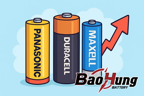 Pin Panasonic, Duracell & Maxell Điều Chỉnh Giá Tại Việt Nam