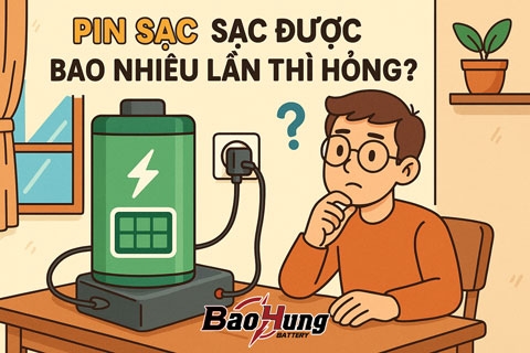 Pin Sạc – Sạc Bao Nhiêu Lần Thì Hỏng?